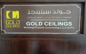 Gold Ceilings Building Project Contracting L.L.C